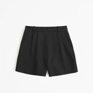 Tailored high waisted shorts
